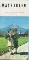 Mayrhofen 60er Jahre - Faltblatt mit 17 Abbildungen