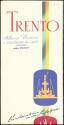 Trento 1959 - Faltblatt mit 10 Abbildungen - Reliefkarte /Berann