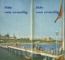 Venedig - Lido 50er Jahre - Faltblatt mit 14 Abbildungen