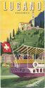 Lugano 50er Jahre - 8 Seiten mit 20 Abbildungen Entwurf Werner Weiskönig