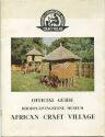 Rhodesien - Official Guide Rhodes-Livingstone Museum - African Craft Village 1961 - 16 Seiten