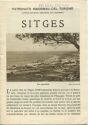 Espagne - Sitges 30er Jahre - 8 Seiten mit 8 Abbildungen