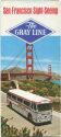 San Francisco 1968 - Sight-Seeing - The Gray Line - Faltblatt mit 12 Abbildungen