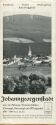 Johanngeorgenstadt 1938 - Faltblatt