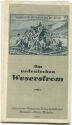 Moritzburg bei Dresden 1934 - Faltblatt