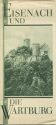 Eisenach und die Wartburg 30er Jahre - Faltblatt
