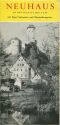 Neuhaus an der Pegnitz 1963 - Faltblatt