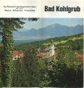Bad Kohlgrub 1969 - 12 Seiten mit 14 Abbildungen