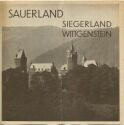 Sauerland - Faltblatt mit 8 Abbildungen