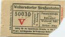 Woltersdorf - Woltersdorfer Strassenbahn - Fahrschein