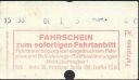 Historische Fahrkarte - BVG - Fahrschein - Preis 40Pf.