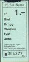 VB Biel-Bienne - Fahrschein Fr. 1.- 