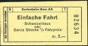 Gurtenbahn Bern AG - Einfache Fahrt Schweizerhaus oder Ganze Strecke 1/2 Preis