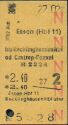 Essen (Hbf 11) bis Recklinghausen oder Castrop-Rauxel - Fahrkarte 1974