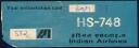 Boarding Pass - Indian Airlines