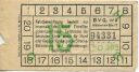 BVG - Fahrschein 1942 - Teilstreckenschein