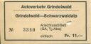 Autoverkehr Grindelwald - Grindelwald-Schwarzwaldalp - Fahrschein