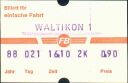 FB Forchbahn - Waltikon - Billett f&uuml;r einfache Fahrt