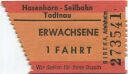 Hasenhorn Seilbahn - Todtnau - Fahrschein