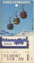 Adelboden Schwandfeldspitz Tschentenalp - Einzelfahrkarte 1995