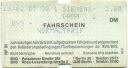 Berlin - BVG - Fahrschein Normaltarif 1991