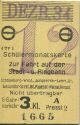 Berlin - Schülermonatskarte - Fahrkarte