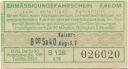BVG Berlin Potsdamer Str. 188 - Ermässigungsfahrschein