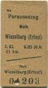 Melk Wieselburg (Erlauf) - Fahrkarte