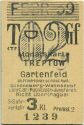 Monatskarte - Treptow Gartenfeld - Fahrkarte