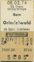 Bern Grindelwald via Spiez Interlaken und zurück - Fahrkarte