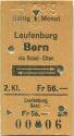 Laufenburg Bern via Basel Olten und zurück - Fahrkarte