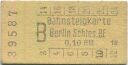 Bahnsteigkarte Berlin Schlesischer Bahnhof 0,10 RM