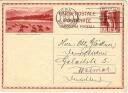 Ganzsache - Schweiz - Bildpostkarte - Montana Vermala - Zumstein-Nr. 123-014 - Bedarf von Bern nach Weimar 13.11.1930