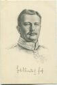 Postkarte - Prinz Eitel Friedrich von Preussen