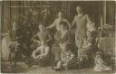 Postkarte - Kronprinzliche Familie - Weihnachten 1924