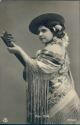 Pilar Cilla - Spanische Tänzerin - Foto-AK ca. 1910