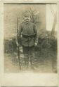 Soldat in Uniform - Foto-AK