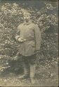 Fotokarte - Soldat im Lazarett Macdonald Sedan 1917