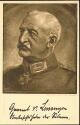 Ansichtskarte - General Alexander von Linsingen