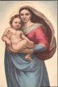 Raffael - Madonna di San Sisto - Postkarte