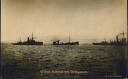 Postkarte - U-Boot während des Untergangs