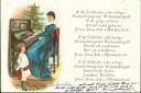 Postkarte - Weihnachten - Klavier - O du fröhliche ...