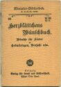 Miniatur-Bibliothek Nr. 92 - Herzblättchens Wünschbuch