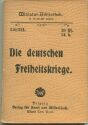 Miniatur-Bibliothek Nr. 210/211 - Die deutschen Freiheitskriege