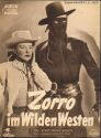 Das neue Film-Programm - Zorro im Wilden Westen (Ghost of Zorro)