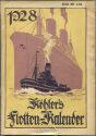 Köhlers Flotten-Kalender 1928 - 288 Seiten mit vielen Abbildungen
