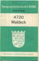 4720 Waldeck 1963 - Meßtischblatt