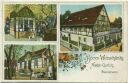 Postkarte - Nieder Gorbitz - Aepfel- und Beeren-Weinschenke - Bruno Schramm