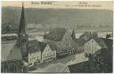 Postkarte - Wehlen - Blick von der Ruine auf den Marktplatz ca. 1905