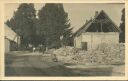 Berggiesshübel nach der Hochwasserkatastrophe Juli 1927 - Foto-AK
